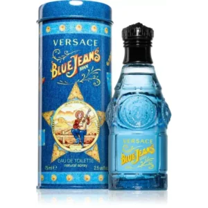 versace blue jeans edt 75ml uomo