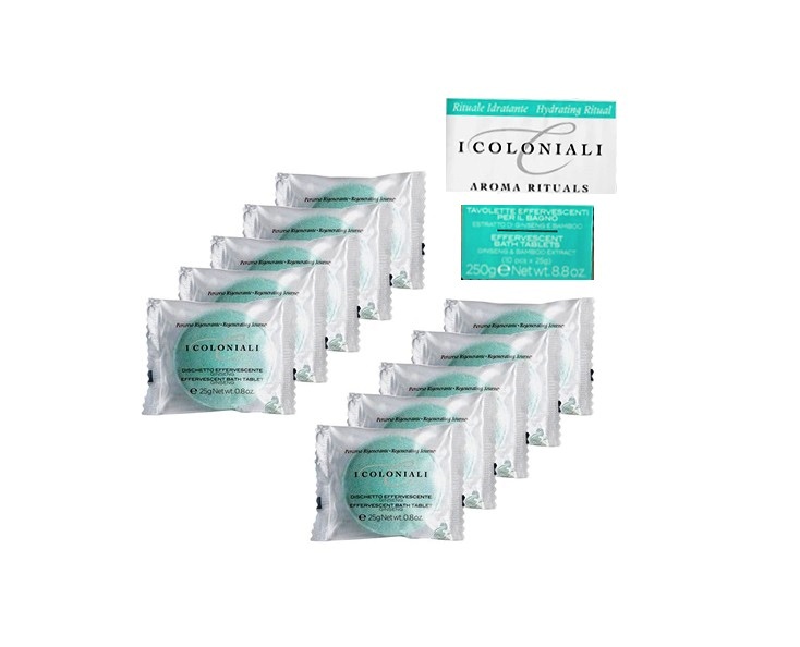 Coloniali Dischetti Effervescenti Ginseng 10x25g