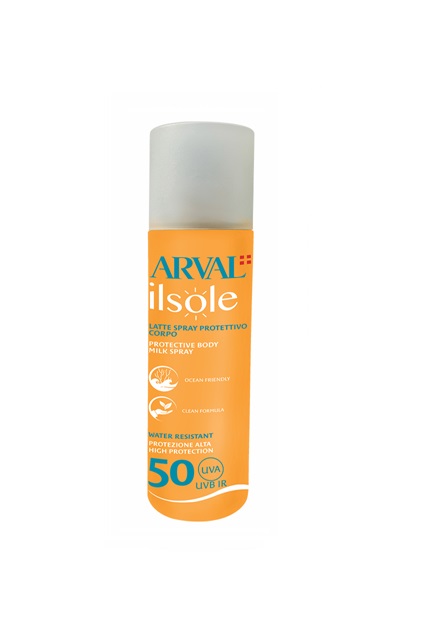 Arval Latte Spray Protezione Corpo spf 50