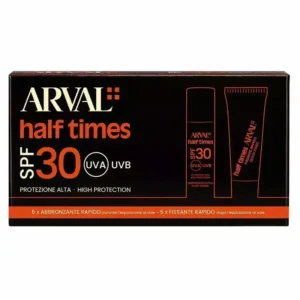 Arval Half Times Fiale Abbronzanti + Fissante spf30