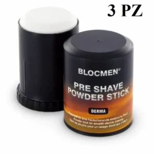 Bloc Men 60gr Derma Stick Pre Rasatura Pacchetto da 3 pz