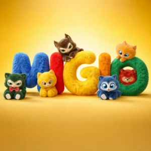 Peluche Migio Per Bambini e Collezione