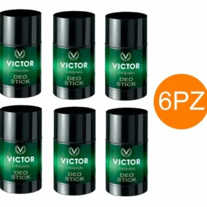 victor original deodorante sitck lotto 6pz